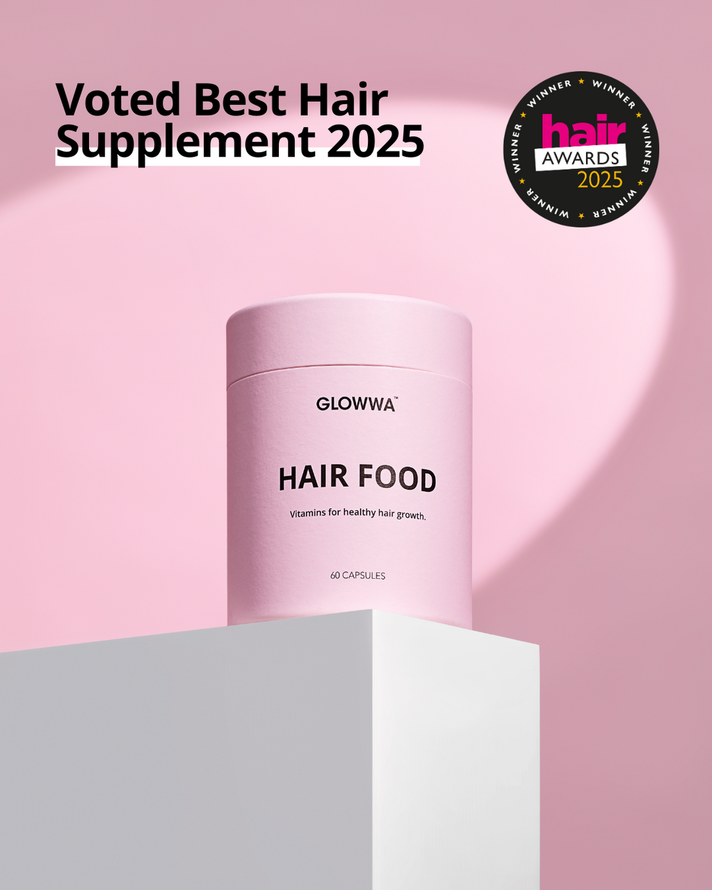 HAIR FOOD - Hair Vitamins, 1 Month Supply