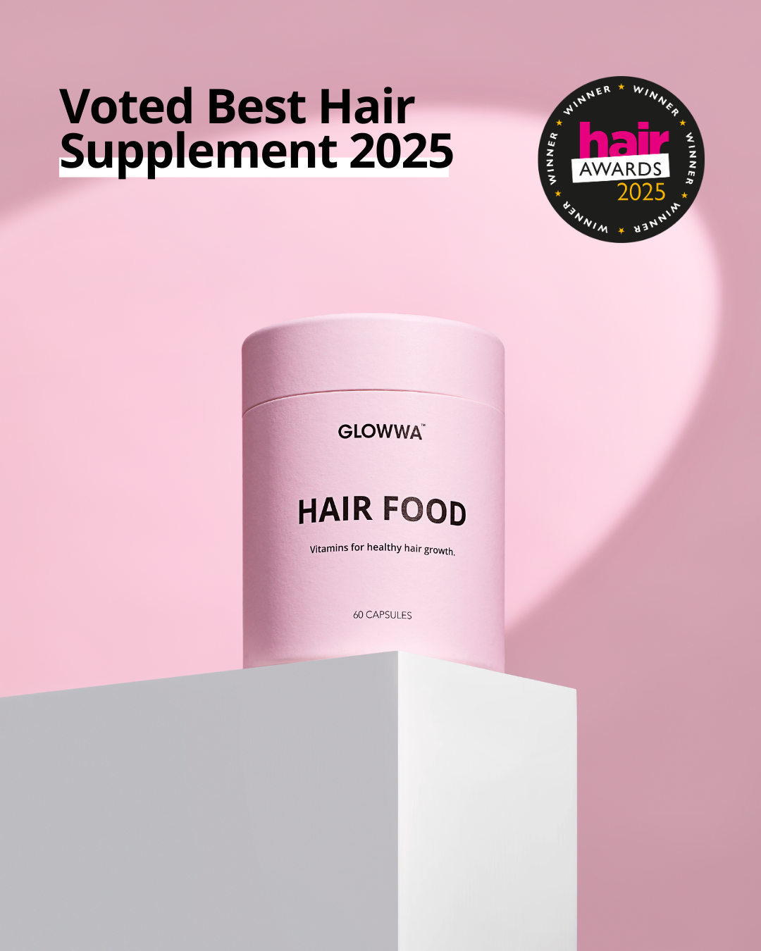 HAIR FOOD - Hair Vitamins, 1 Month Supply