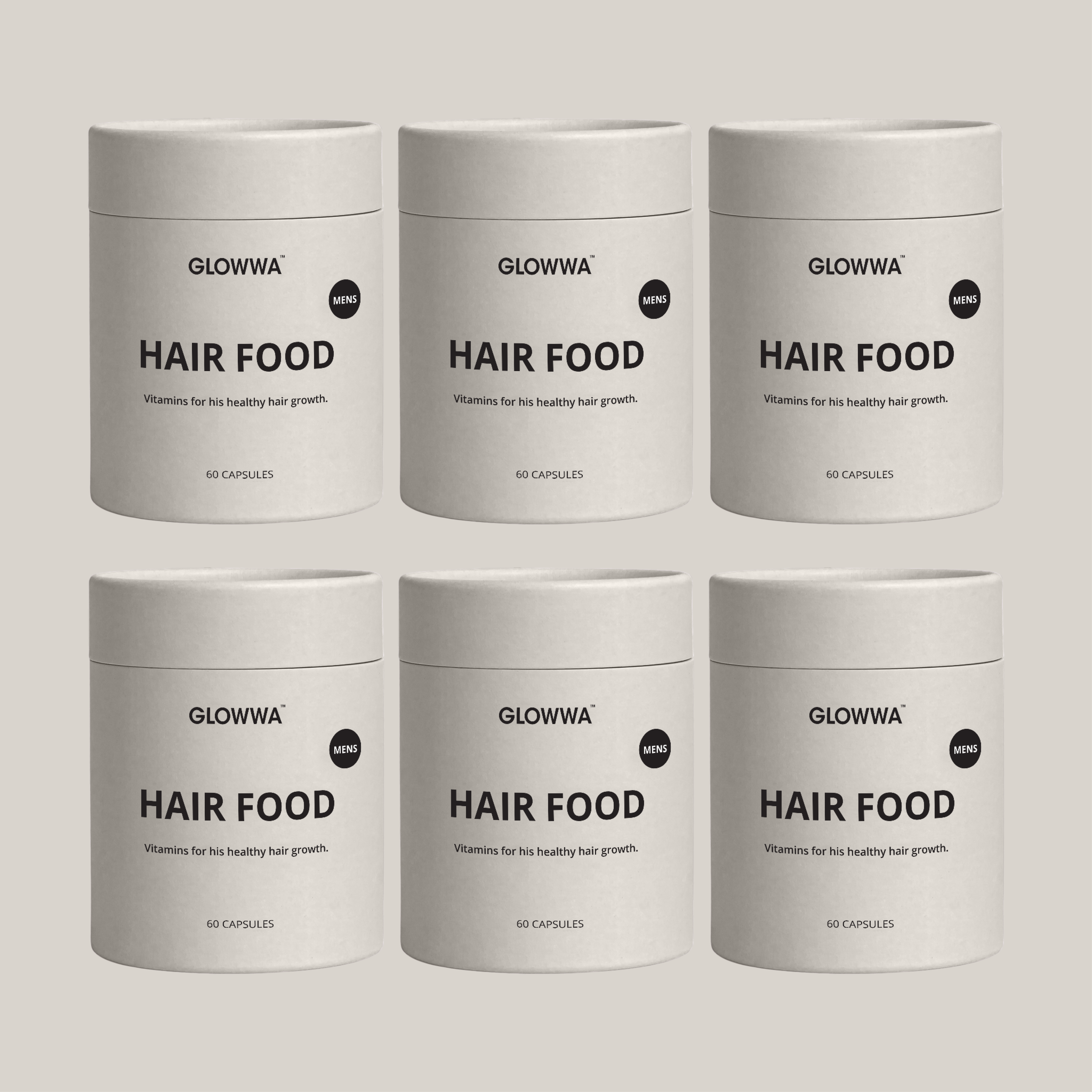 HAIR FOOD | MENS - 6 Month Supply