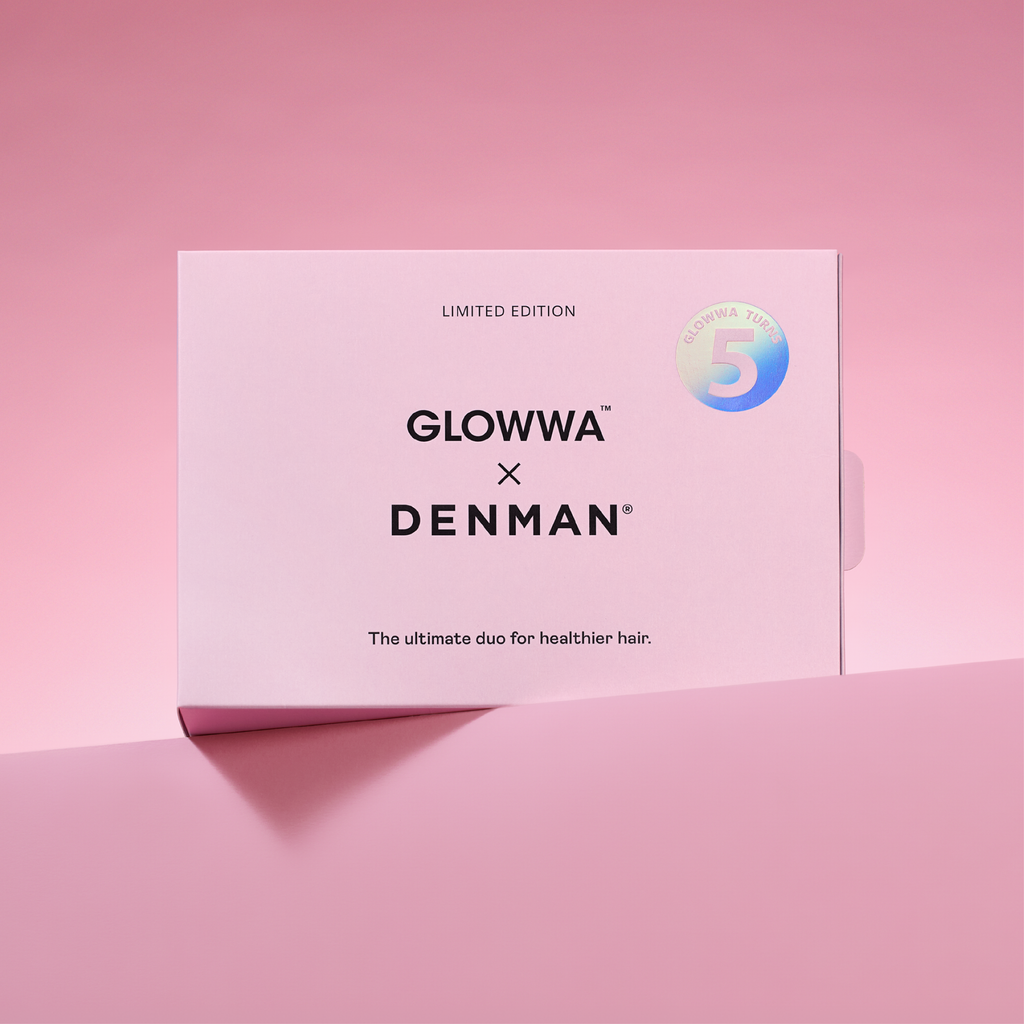 HAIR FOOD - 3 MONTH SUPPLY with free GLOWWA x Denman Brush